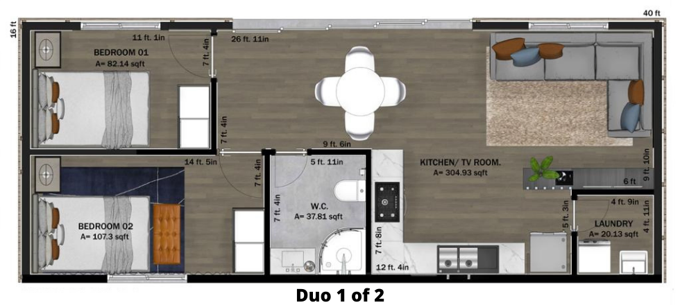 Duo Floor Plan